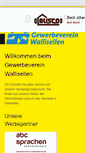 Mobile Screenshot of gewerbewallisellen.ch